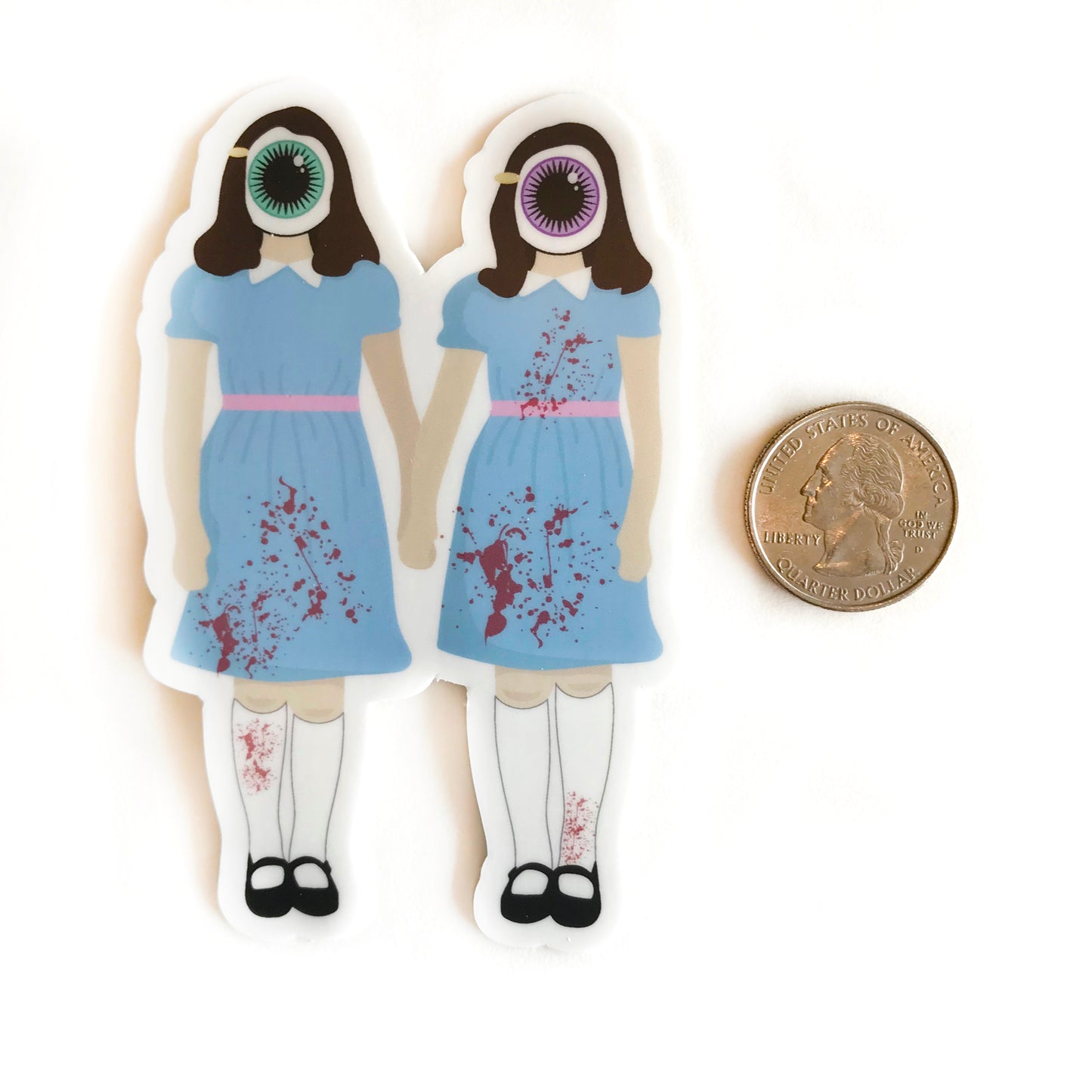 Eyeball Grady Twins Sticker