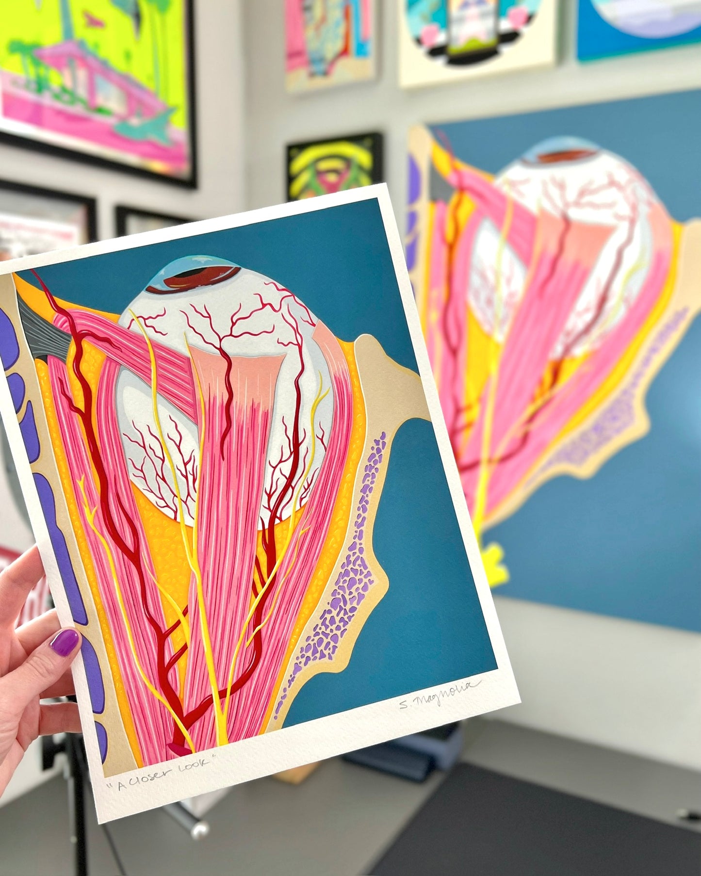 "A Closer Look" Print