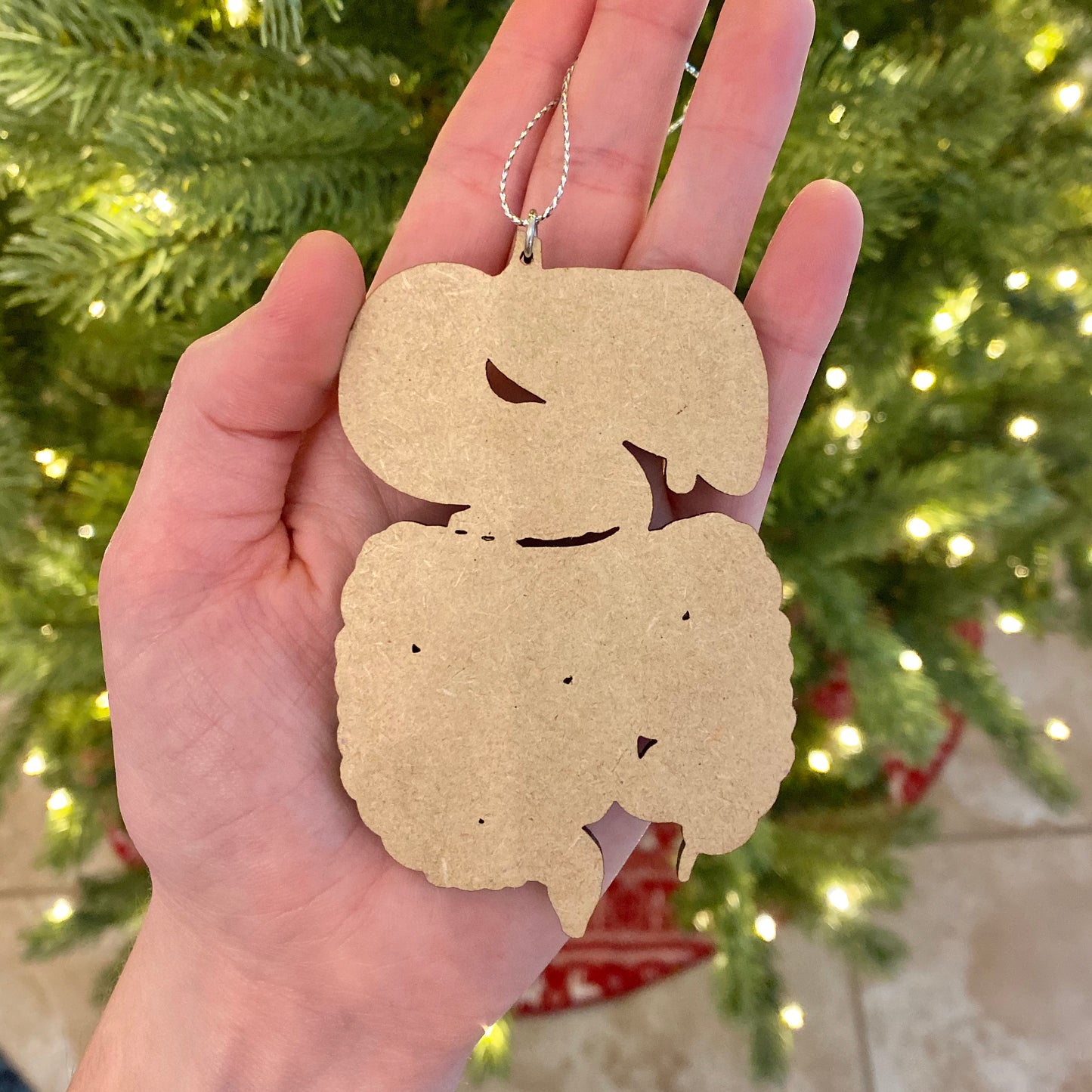 Painted Digestive System Ornament
